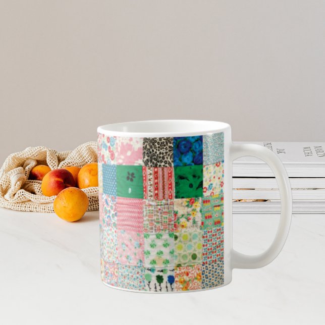 Taza De Café Quilt Mug (Subido por el creador)