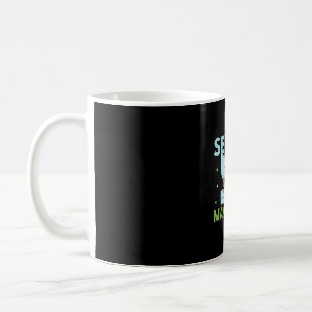 Taza De Café Quilter Gift | Sewing Mamacado (Izquierda)
