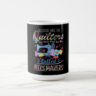 Taza De Café Quilters Piecemakers - Piecemakers - Tejer ideas