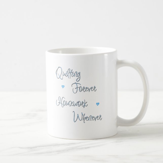 Taza De Café Quiltingforever (Derecha)