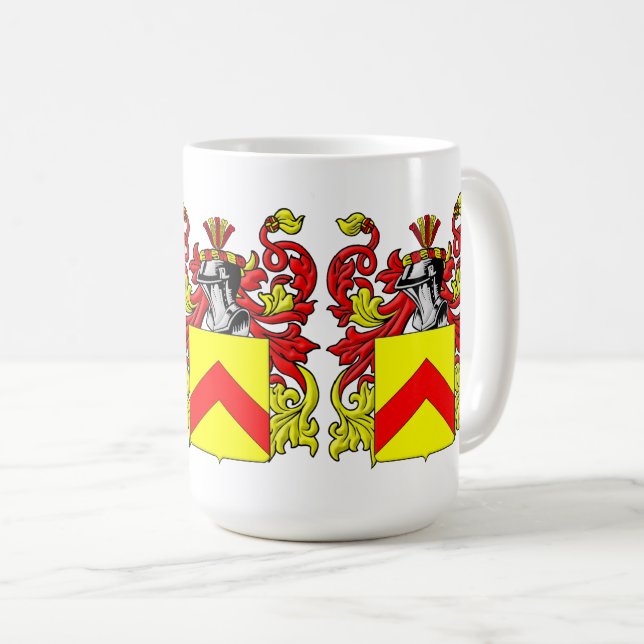 Taza De Café Quimby Family Crest (Anverso derecho)