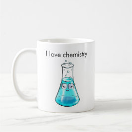 Taza De Café Química Amor Cute Ciencia Lab Arte