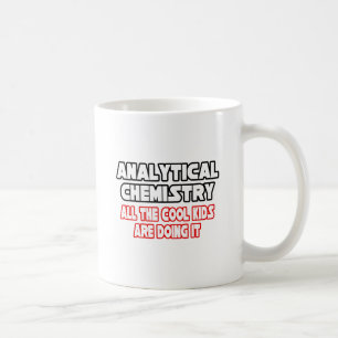 Taza De Café Química analítica... Niños de Guay