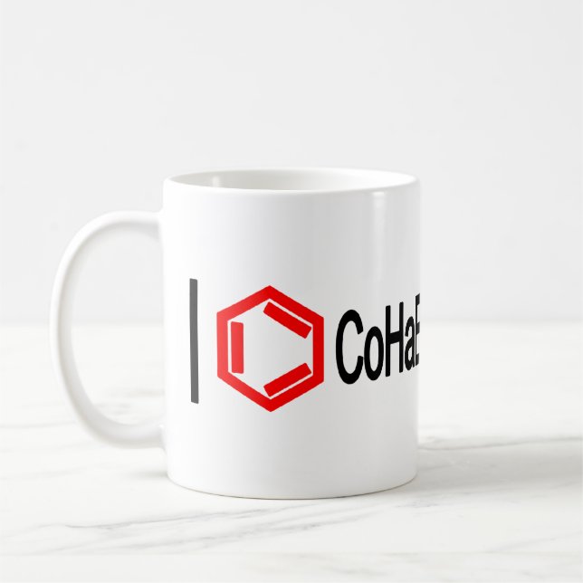Taza De Café Química cardíaca (Izquierda)