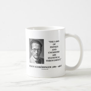 Taza De Café Química de la física de Erwin Schrödinger
