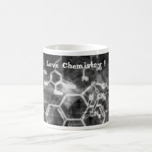 Taza de café - química del amor
