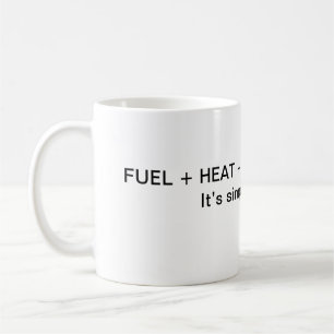 TAZA DE CAFÉ QUÍMICA SIMPLE