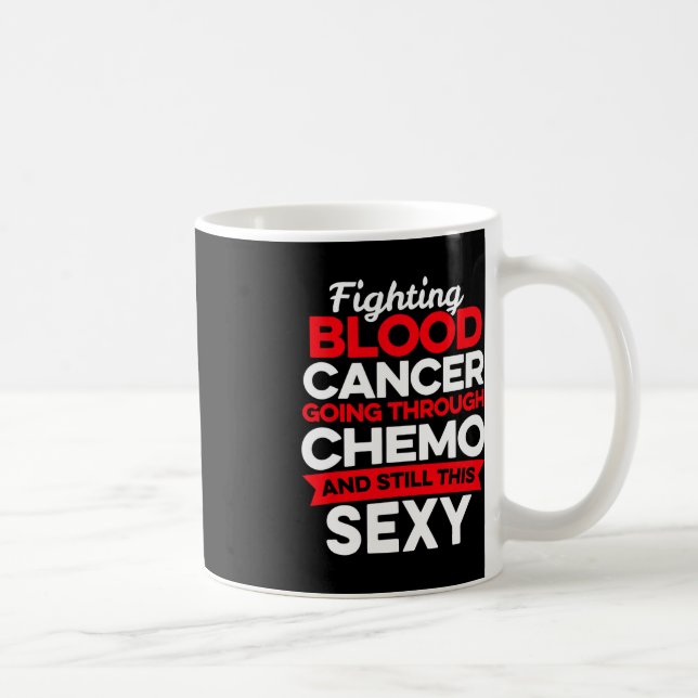 Taza De Café Quimio para paciente con cáncer de sangre divertid (Derecha)