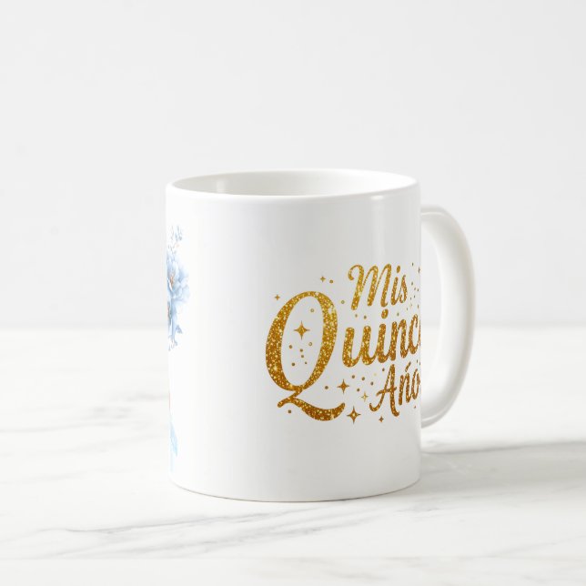 Taza De Café Quinceañera (Anverso derecho)