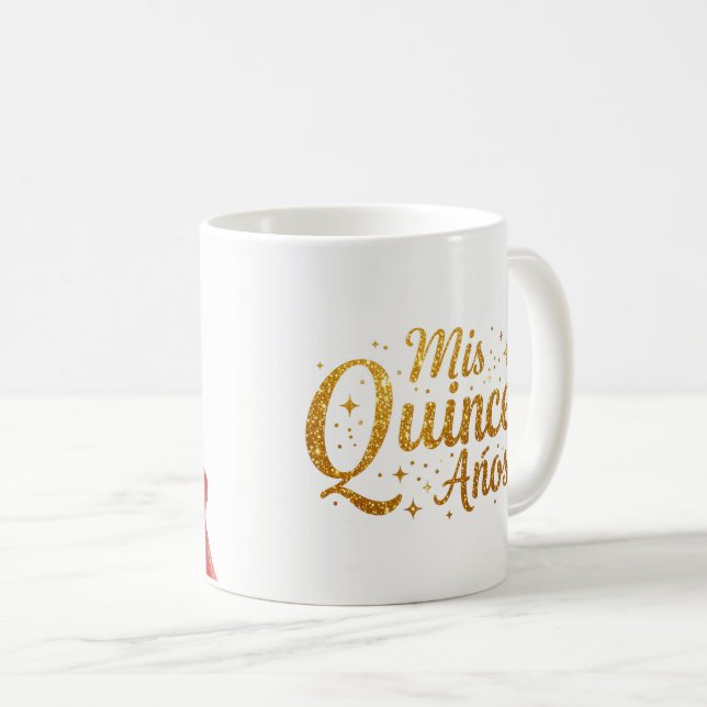 Taza De Café Quinceañera (Anverso derecho)
