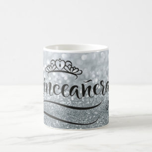 Taza De Café Quinceanera personalizar de regalo de cumpleaños