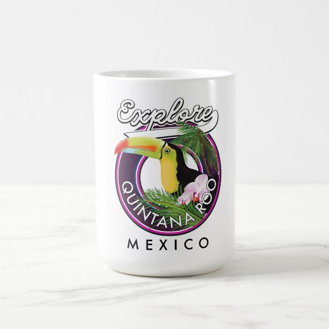 Taza De Café Quintana Roo Holbox playa méxico. (Centro)