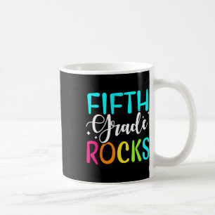Taza De Café Quinto grado Rocks Team Quinto grado profesor