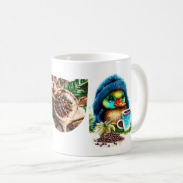Taza De Café Quirky Café Lover Duck Design