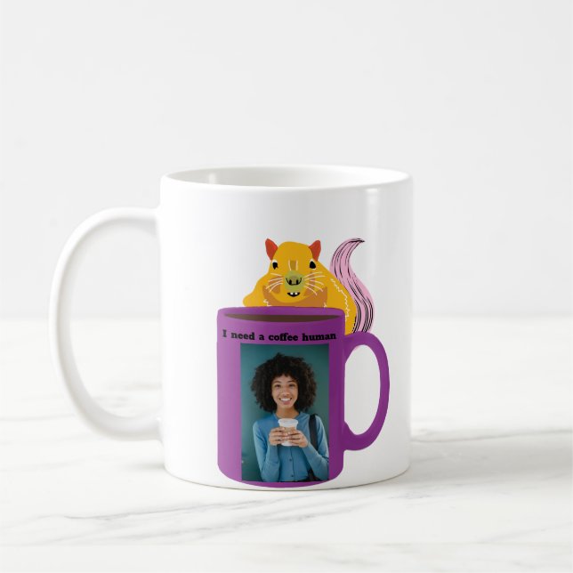 Taza De Café Quirky Café Squirrel Mug Collection (Izquierda)