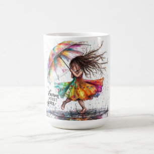 Taza De Café Quirky Chica Rain Dream Mug