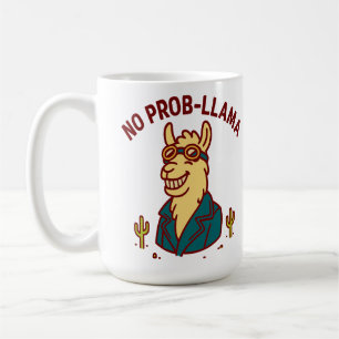 Taza De Café Quirky Llama Coffee Mug - Gracioso regalo de amant
