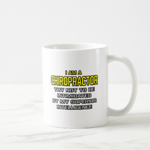 Taza De Café Quiropráctico... Inteligencia superior