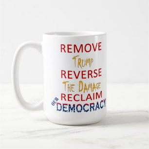 TAZA DE CAFÉ QUITAR TRUMP