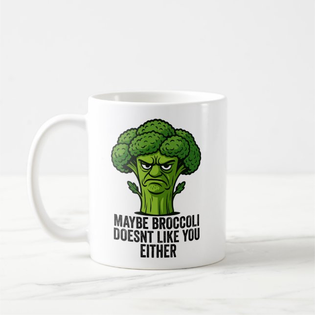 Taza De Café Quizás a Broccoli tampoco le gustas (Izquierda)