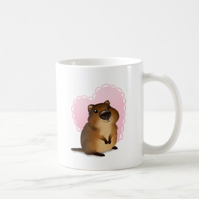 Taza De Café Quokka (Derecha)