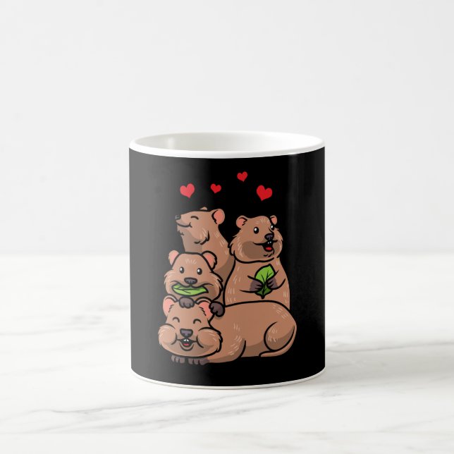Taza De Café Quokka Corto-Tail Scrub Wallaby (Centro)