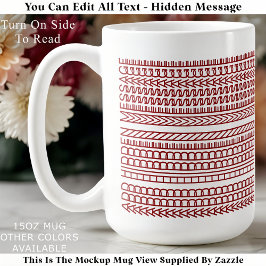 Taza De Café Quote Saying Family Joke Hidden Message 152 Funny