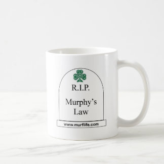 Taza De Café R.I.P. La ley de Murphy