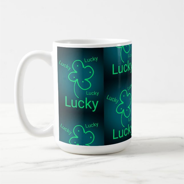 Taza De Café R U sintiendo suerte (Izquierda)