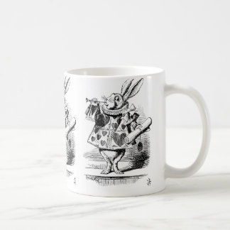 Taza De Café Rabbit blanco vestido como Herald