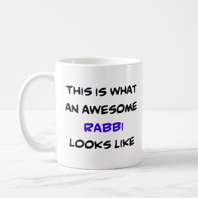 Taza De Café rabino, genial (Izquierda)