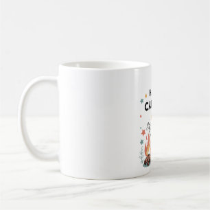 Taza De Café Raccoon feliz de camping, Personalizado de la fies