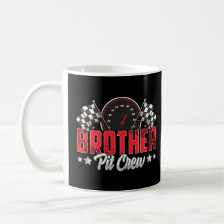 Taza De Café Race Car Birday Party Carreras Familia Brother Pit