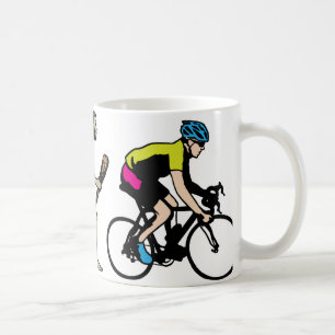 Taza De Café Racer en bicicleta