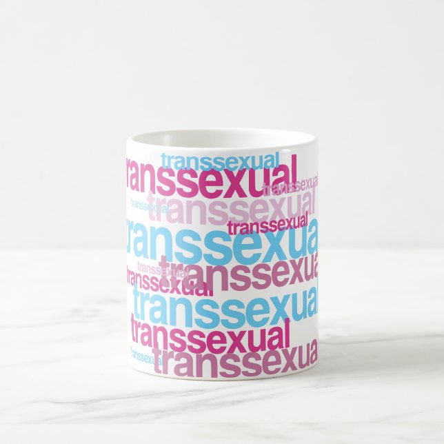 TAZA DE CAFÉ RACIMO DEL ORGULLO DEL TRANSEXUAL (Centro)