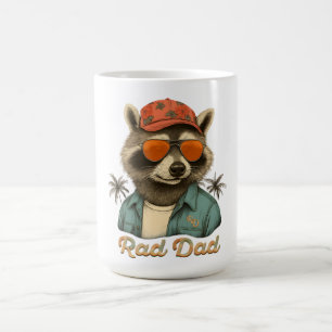 Taza De Café Rad Dad Funny Feliz Día del Padre Vintage