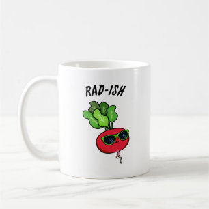 Taza De Café Rad-ish Funny Vegetable Radish Pun
