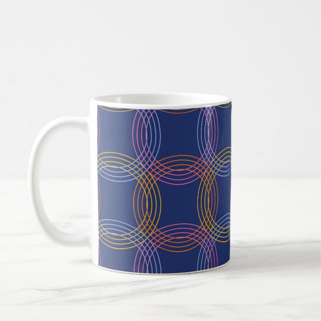 Taza De Café Radiación retro (Izquierda)