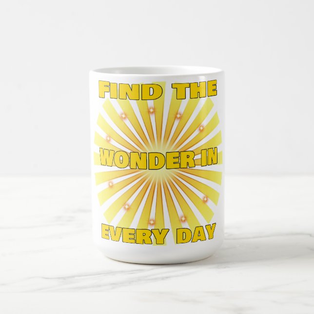 Taza De Café Radiant Positivity  (Centro)