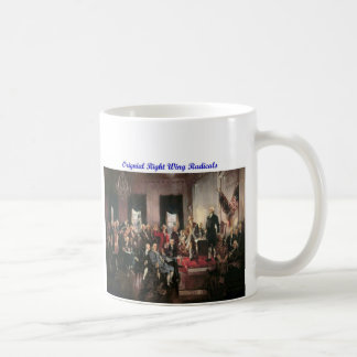 Taza De Café Radicales originales de la derecha