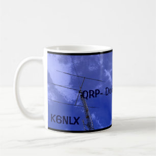 Taza De Café Radio Amateur QRP y Callsign Mug 2