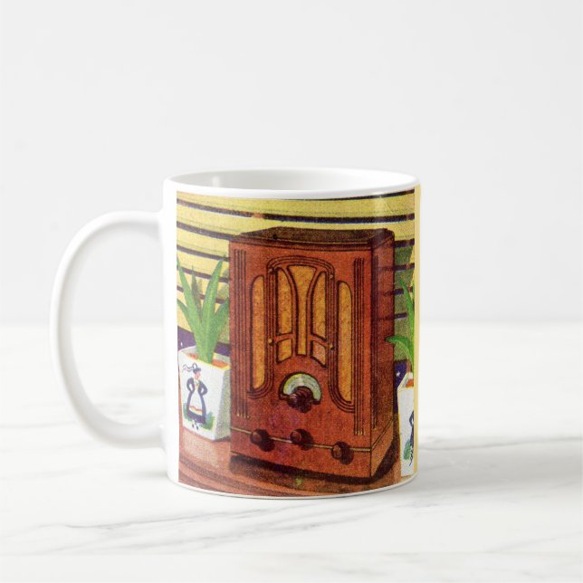 Taza De Café Radio de la catedral de 1937 (Izquierda)