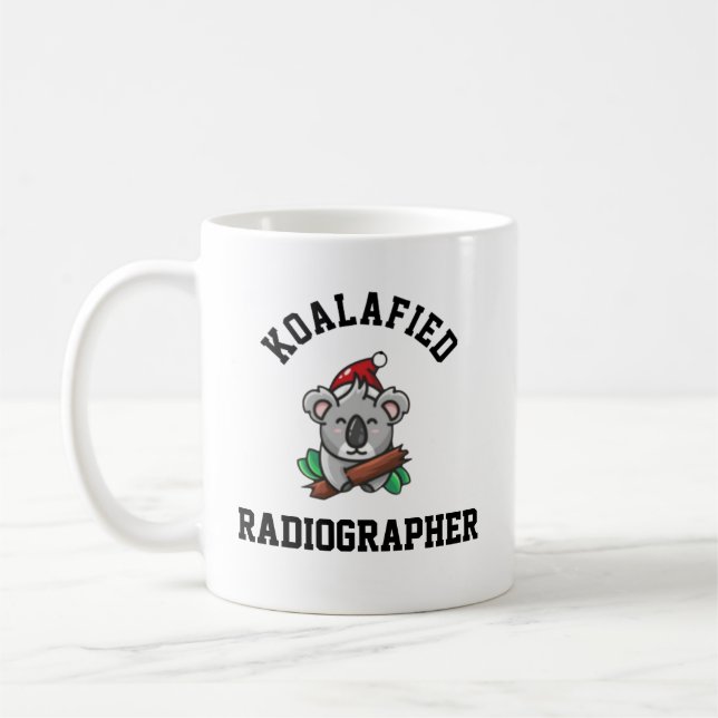 Taza De Café Radiógrafo Koalafied (Izquierda)
