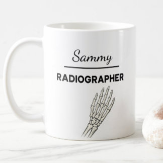 Taza De Café RADIOGRAFO Regalo personalizado con nombre para té