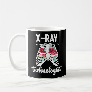 Taza De Café Radiolog de tecnología de rayos X Skeleton X-Ray T