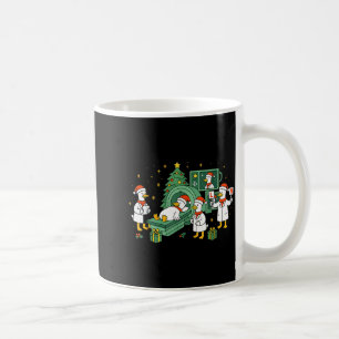 Taza De Café Radiología Ganso Divertido Ct Escaneo Navidad Radi
