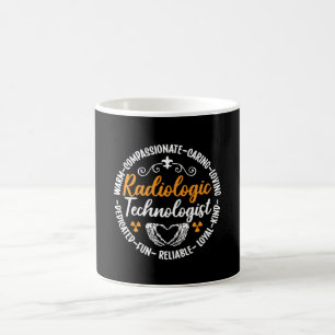 Taza De Café Radiología Tecnológica Radiológica Tecnóloga Enfer