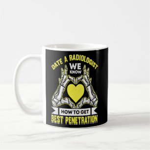 Taza De Café Radiólogo Técnico de Radiología Médica Radiolo