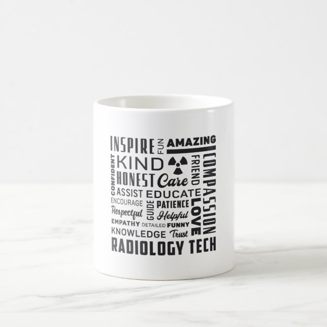 Taza De Café Radiology Tech Technologist Rad Tech X-Ray Tech (Centro)