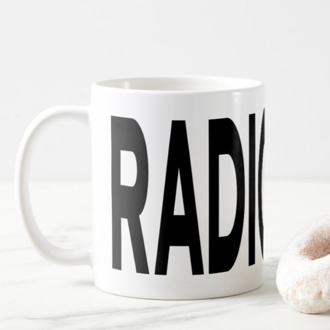 Taza De Café RADIOLOGY Typography Medical Imaging Gift (Subido por el creador)